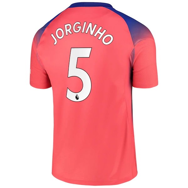 Maglia Chelsea NO.5 Jorginho Third 20/21 Arancione